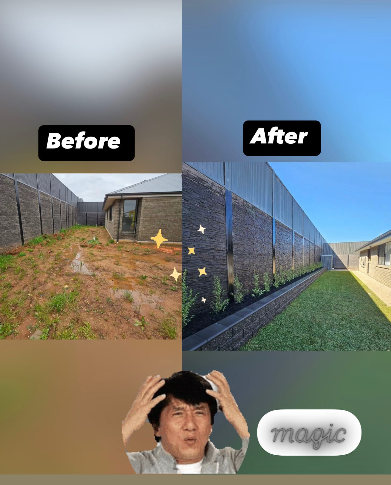 Garden makeover